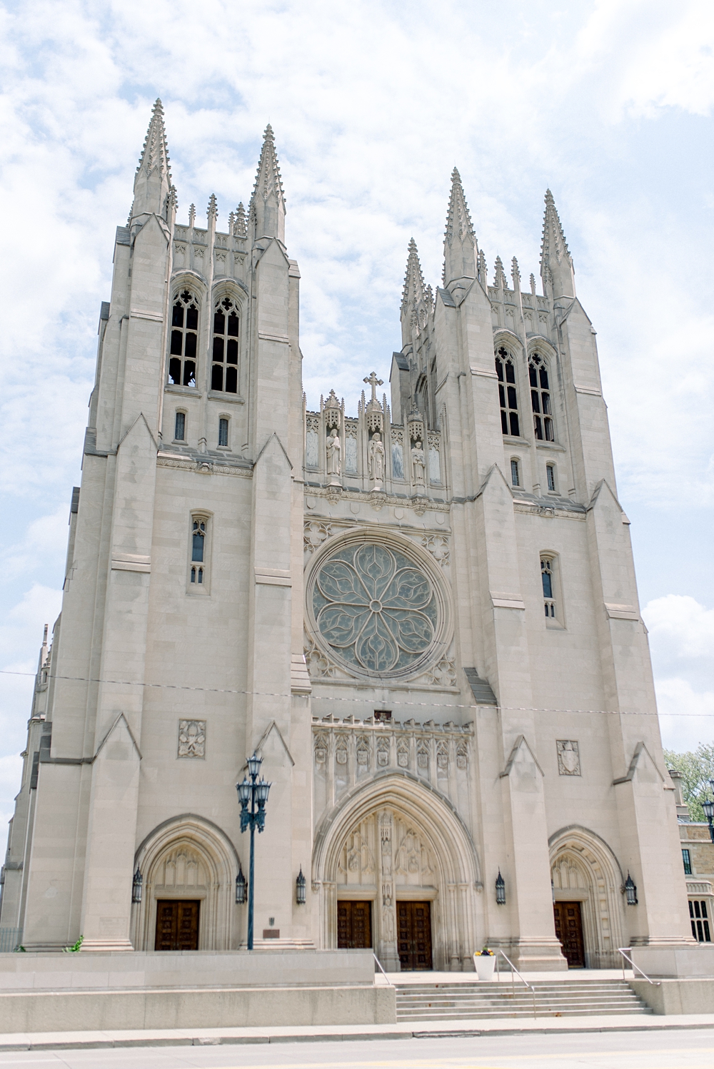 Cathedral of the Most Blessed Sacrament Catholic Church Wedding in Downtown Detroit
